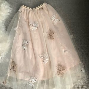 Chic Wish ballerina skirt with butterflies!  XS/S